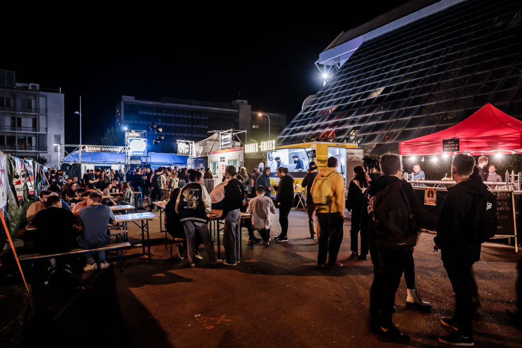 Vue de l'entrée du festival