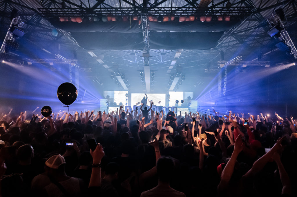 Vue de la Main Stage pendant la 18ème édition du Reperkusound