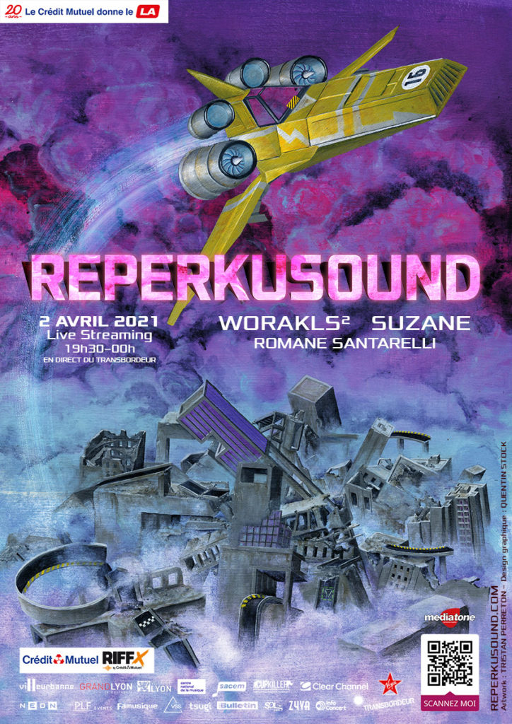 Affiche de la 16ème édition du Reperkusound
