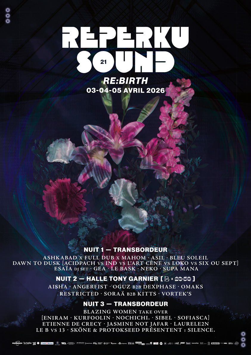 Affiche Reperkusound #21 du 3 au 5 avril 2026